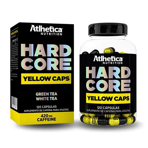 قیمت 120 کپسول هاردکور یلو اتلتیکا ATLHETICA HARDCORE YELLOW