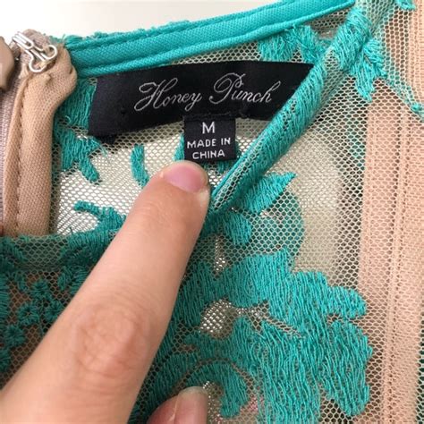 Honey Punch Dresses Teal Nude Lace Long Sleeve Dress Poshmark