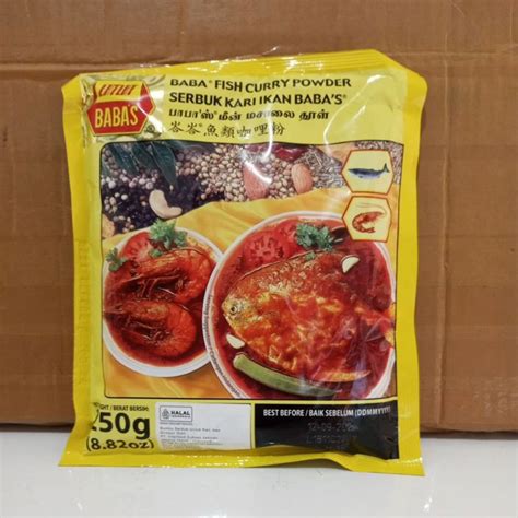 Jual BUMBU KARI IKAN BABAS BABAS FISH CURRY POWDER 250GR Shopee