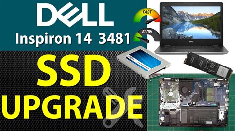 How To Upgrade Storage Ssd Hdd On Dell Inspiron 14 3481 Reg P89g Laptop Step By Step