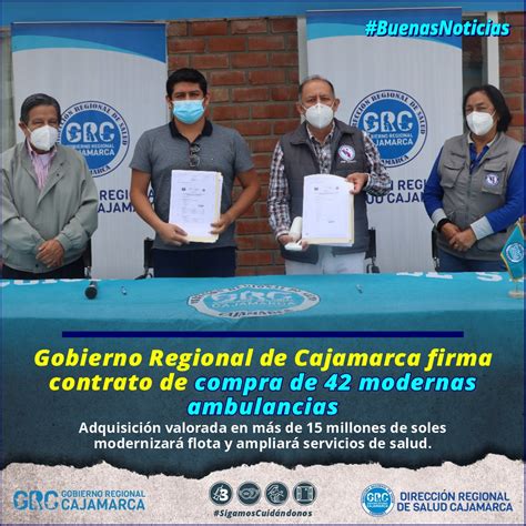 Regi N Cajamarca On Twitter Ambulancias Se Pondr N Al Servicio De