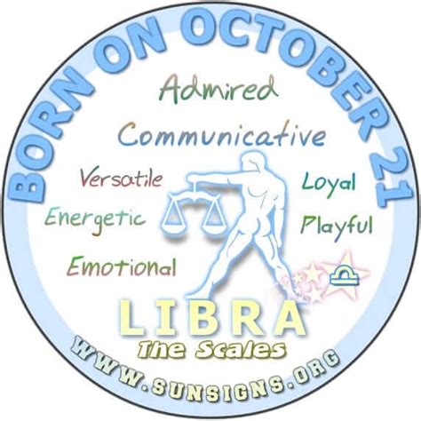 October 21 Zodiac Horoscope Birthday Personality - SunSigns.Org
