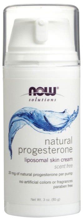 Now Progesterone Cream Review » Wellesley Health - Menopause Relief Reviews