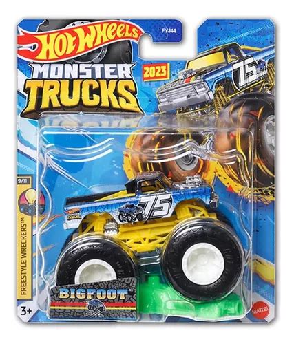Carrinho Hot Wheels Monster Truck Mattel Fyj Cor Big Foot Mercadolivre