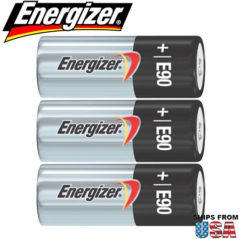 3x Energizer E90 Alkaline 1.5V Batteries N Cell, E90, LR1, MN9100 FAST ...