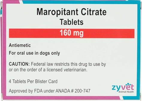 Valley Vet - Maropitant Citrate for Dogs Brand May Vary - Safe.Pharmacy ...