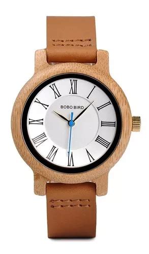 Reloj anal unisex de madera de bambú Bobo Bird Q15 MercadoLibre