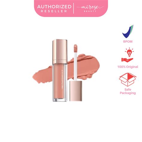 Jual NEW Instaperfect Suede Lip Matte MLBB Nude Lip Cream Cover Blurry Transfer Resistant
