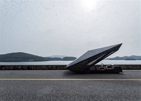 United Nude Abstracts Lamborghini To Create Faceted Car