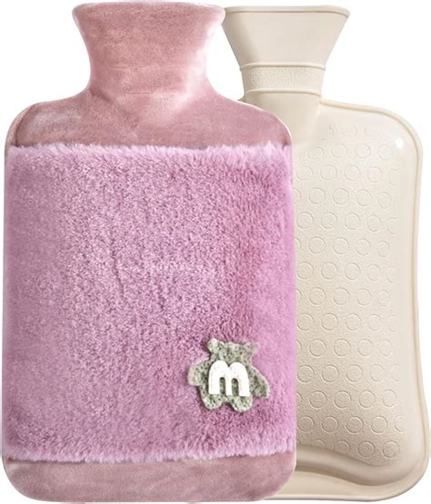 Hot Water Bottle With Cover 2L Large Hot Water Bottles For Hands Hot