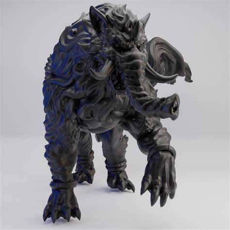 Hot Goblin バク ポーズB ミニチュア ホットゴブリン 妖怪 フィギュア