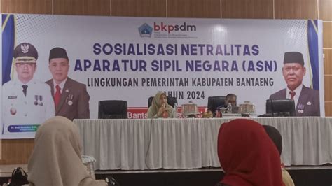 Sosialisasi Netralitas Aparatur Sipil Negara