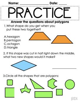 Identifying Subdividing Combining Polygons Interactive Notebook VA