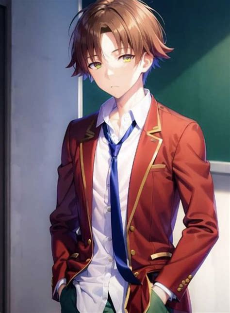 classroom   elite kiyotaka ayanokoji blazer leatherjacketmerchant