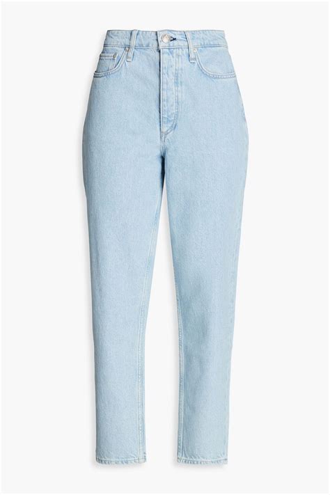 Rag And Bone Alissa Cropped High Rise Tapered Jeans The Outnet