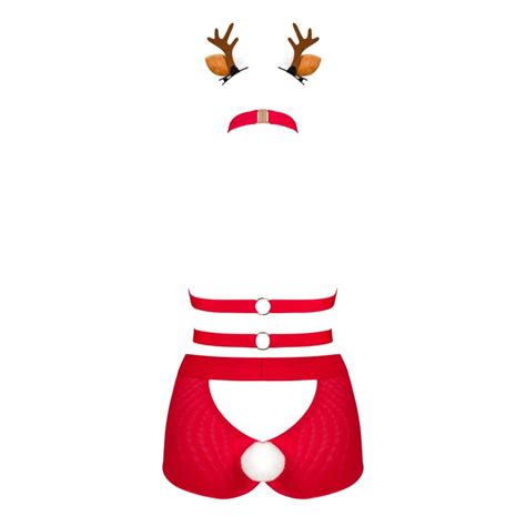 Lingerie sexy Costume sexy mère Noël Miss Reindy Obsessive lingerie