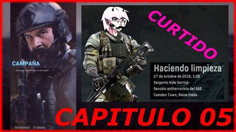 Call Of Duty Modern Warfare Campa A Haciendo Limpieza Curtido