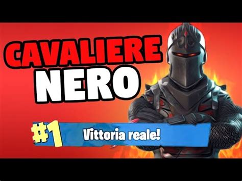 VITTORIA REALE Con Il CAVALIERE NERO Su FORTNITE Los Amigos YouTube