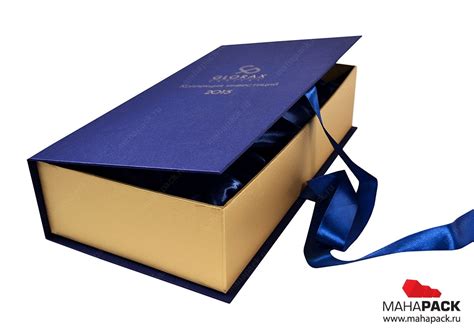 Кашированная коробка-книжка с атласным ложементом для бутылки вина ...