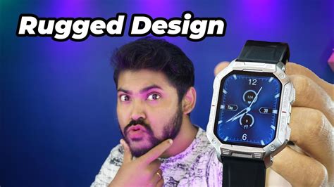 Most Toughest Smartwatch Boat Wave Armour Fource Metallic Calling