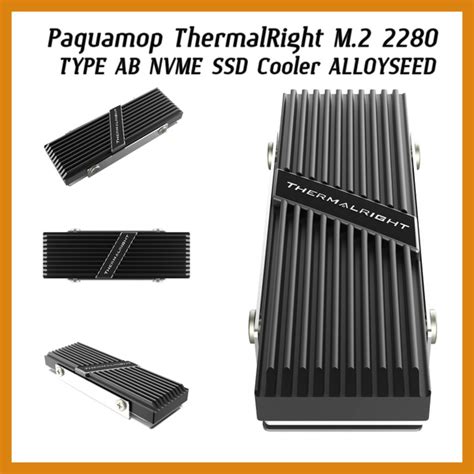 Радиатор для nvme ThermalRight M.2 2280 type A B - купить кулер по ...