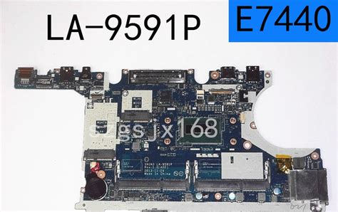 For Dell Latitude E Laptop Motherboard Vaua La P I U Cpui