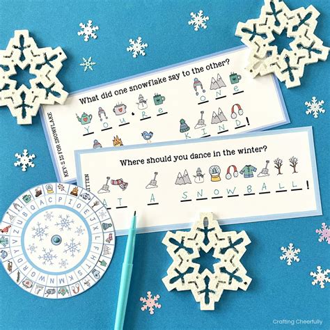 winter color worksheets 1