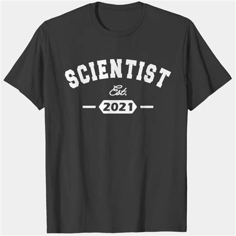 Scientiest Est 2021 T Shirt Designed And Sold By Drain Man Plumbing