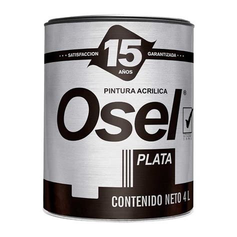 Osel Plata Mate Pinturas Pymasa