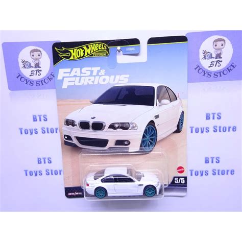 Jual Hot Wheels Fast Furious Bmw M Putih Shopee Indonesia