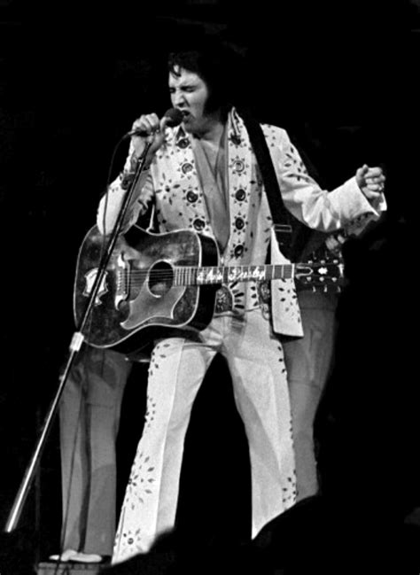 Elvis Live On Stage In Rey Elvis Presley The Voice Che Guevara