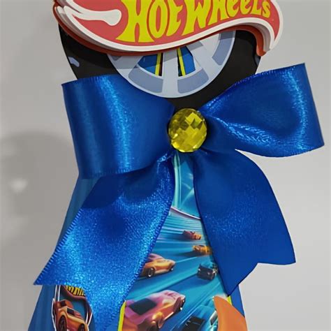 Kit Festa 30 Caixas Pegue E Monte Lembrancinha Hot Wheels