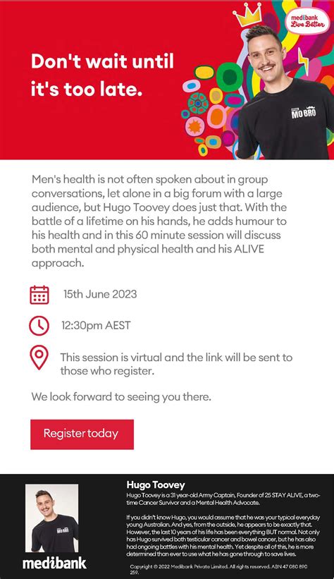 Don’t Wait Until It’s Too Late” with Hugo Toovey: A Journey of