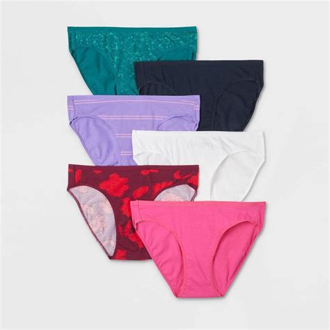 Women S Pk Bikini Underwear Auden Multi XS Ct Shipt