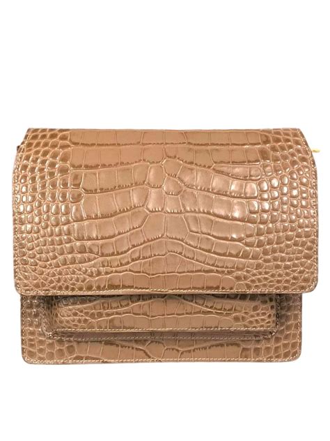 Amber Glow Dark Nude Sk Rzana Torebka Damska