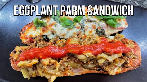 Eggplant Parm Sandwich Easy At Home Method Dining And Cooking