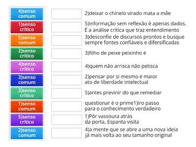 Senso Comum Senso Critico - Senso comum senso crítico e conhecimento cientifico - Recursos de ensino