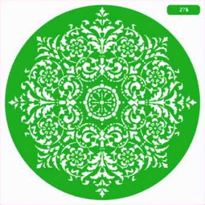 Купити Трафарет клейовий 276 діаметр-30см в CRAFTSKRYNIA!