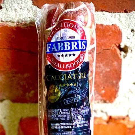 Salami Cacciatore Whole HOT GOLD MEDAL Winner By Fabbris