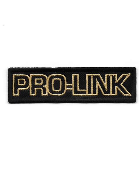 3394 Patch Badge Emblema Bordado Para Coser 112mmX30mm PRO LINK Pro Link