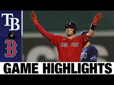 Red Sox Defeat Rays 9 8 Xander Bogaerts Tallies Homer