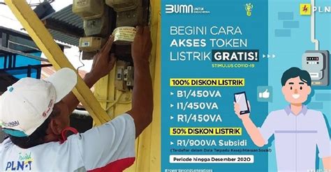 Cara Klaim Token Listrik Gratis Desember 2020 Via Website Dan WA