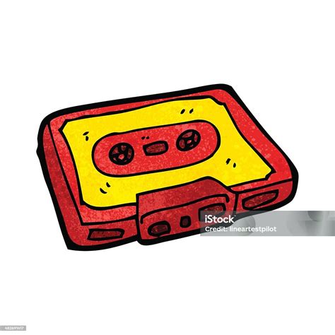 kaset kartun ilustrasi stok  gambar  aneh konsep