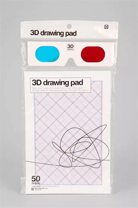 3d Drawing Pad Urban Outfitters