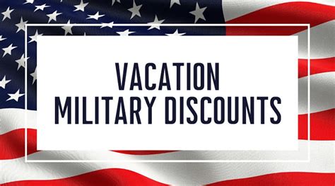 vacation military discounts