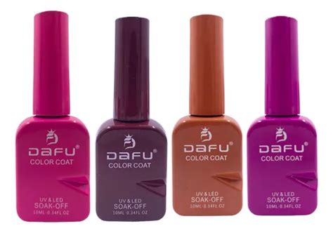 Kit Un Esmalte Em Gel Dafu Rosa Vinho Nude E Violeta Mercadolivre