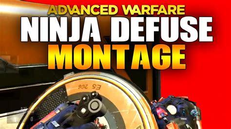 Ninja Defuse Call Of Duty Advanced Warfare Epic Ninja Defuse Montage