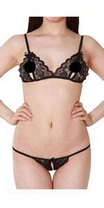 Amazon ChuChu Lingerie Collection セクシーブラ Tバック ミニレーススカート3点セット S 021 レッド chu U chu チューチュ