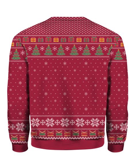 Crack Deez Nuts Nutcracker Ugly Christmas Sweater Red Funny Ugly