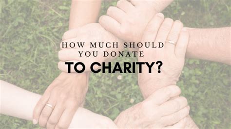 How Much Should You Donate To Charity North Financial Advisors